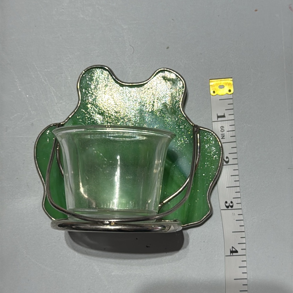 Green Frog | tea light holder - Picture 5 of 5